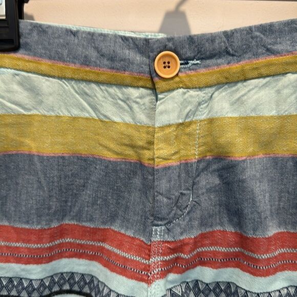 Dylan Anasazi Stripped Shorts 100% Cotton, Size 8 - Picture 2 of 12